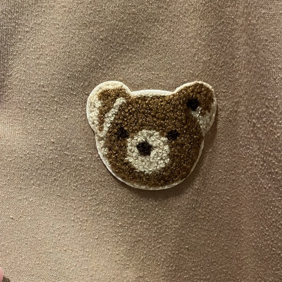 Teddy Bear Embroidered Varsity Jacket - Picture 3 of 3